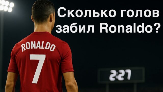 Сколько голов забил Роналду