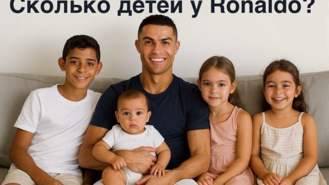 Сколько детей у Роналду